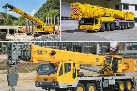 Different Types of Mobile Cranes - Constro Facilitator