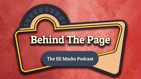 Behind the Page: The Eli Marks Podcast — The Eli Marks Mysteries