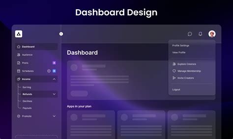 Dashboard Design - Light/Dark Version | Figma