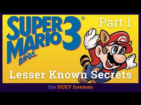 Super Mario Brothers 3 - Lesser Known Secrets: Part 1 - YouTube