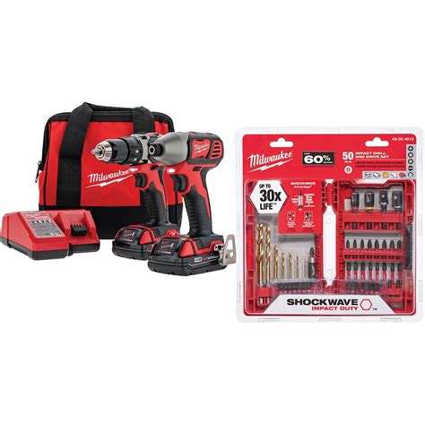 Milwaukee Tool - 18.00 Volt Cordless Tool Combination Kit | MSC Direct