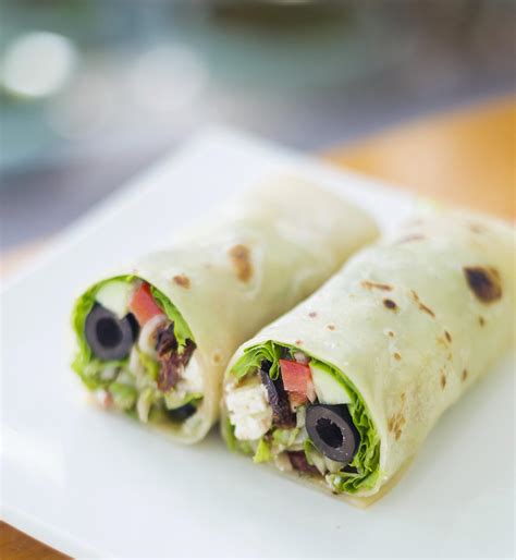 Vegetarian Wrap With Olives And Cottage Cheese -Paneer Roll by Archana's Kitchen