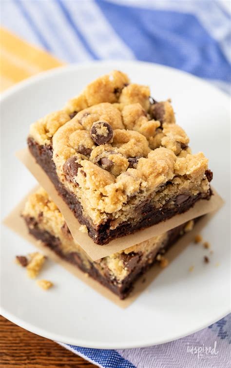 Chocolate Chip Cookie Brownies - Dessert Recipe