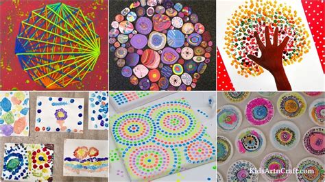 Dot Art Idea Archives - Kids Art & Craft