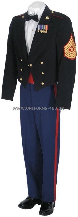 USMC STAFF NONCOMMISSIONED OFFICER EVENING DRESS UNIFORM