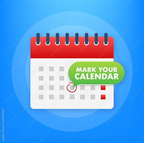 Mark your calendar for landing page design. Calendar reminder. Check ...