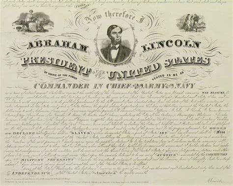 President Abraham Lincoln issued the Emancipation Proclamation on January 1, 1863 ...