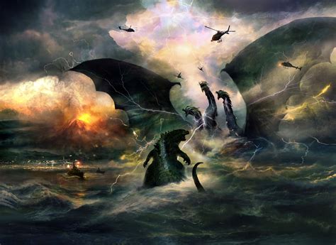 Godzilla: King of the Monsters Concept Art Is Monstrous | Cosmic Book News