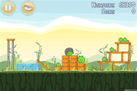 Angry Birds Poached Eggs 3 Star Walkthrough Level 2-1 | AngryBirdsNest