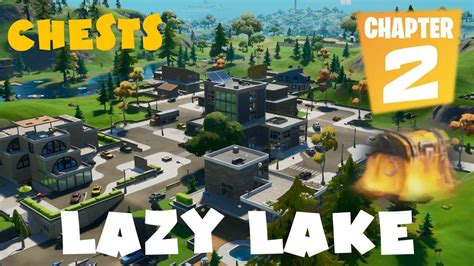 (Chapter 2) EVERY Chest in Lazy Lake - Fortnite Battle Royale Season 1 - YouTube