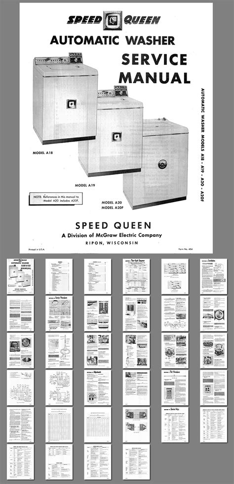 Speed Queen Commercial Washer Service Manual