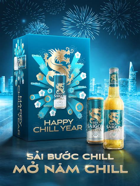 Bia Saigon Chill khởi động brand campaign “Happy Chill Year – Sải bước Chill, mở năm Chill ...