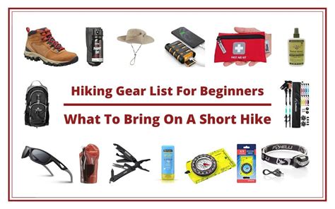 Hiking Gear List For Beginners: What To Bring On A Short Hike - Buddy The Traveling Monkey