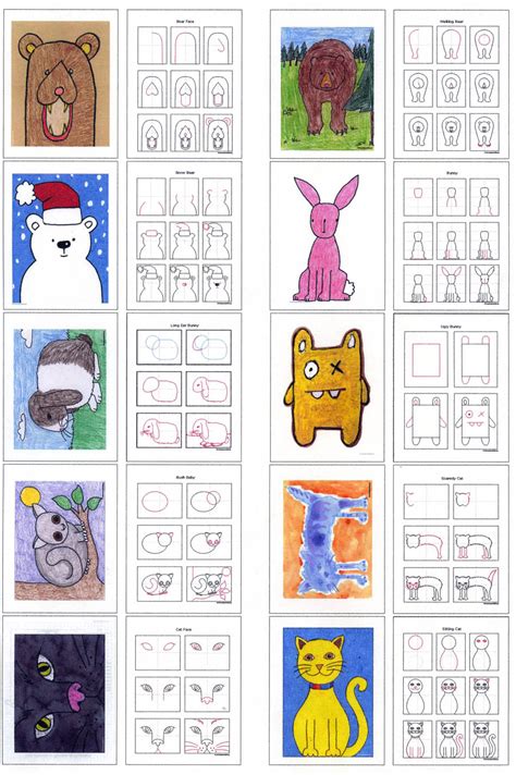 Drawing Animals eBook - Art Projects for Kids