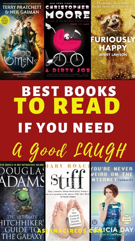 Funny Books for Adults - Funniest Books of All Time | Book humor, Books, Best books to read