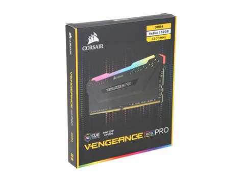 CORSAIR Vengeance RGB Pro 32GB 288-Pin DDR4 3600 Desktop Memory ...