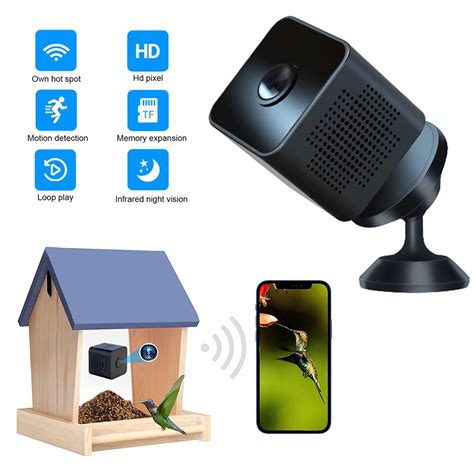 Home Indoor Night Vision HD 1080P Motion Detection Security Camera ...