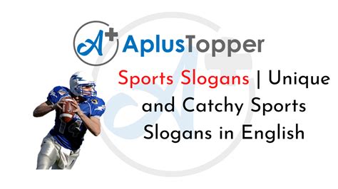 Sports Slogans | Unique and Catchy Sports Slogans in English - CBSE Library