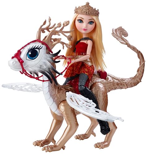 Ever After High Dragon Games Apple White Doll and Braebyrn Dragon | eBay