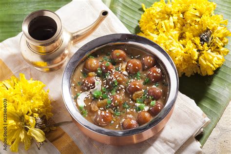 kerala onam festival dry fruits payasam Stock Photo | Adobe Stock