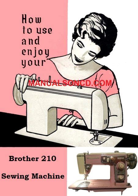 Brother 210 Sewing Machine Instruction Manual