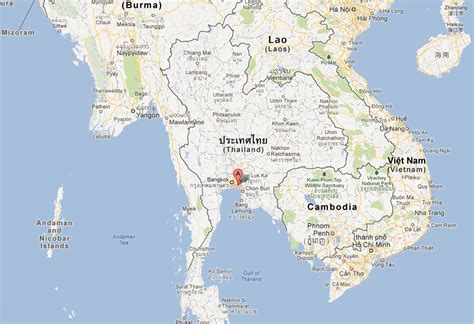 Samut Prakan Map - Thailand