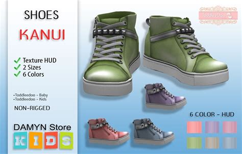 Second Life Marketplace - ::Damyn Store::~Toddleedoo~ Kanui Shoes