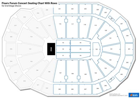 Milwaukee Bucks Arena Seating Chart | Brokeasshome.com