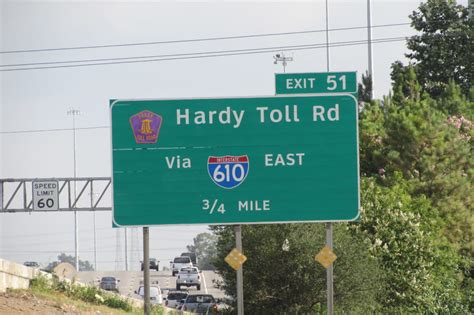 Houston Hardy Toll Road Map