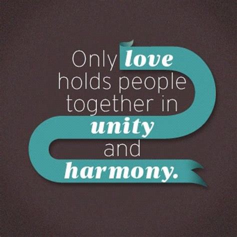 Quotes On Unity And Harmony. QuotesGram