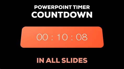 10 minute countdown timer in powerpoint - millrilly