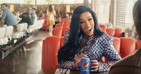 Cardi B Says Pepsi Is 'Okurrr' in Super Bowl Ad