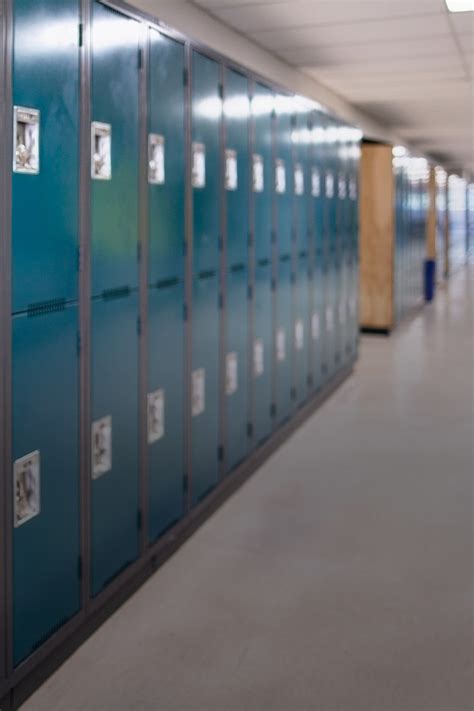 School Lockers Background