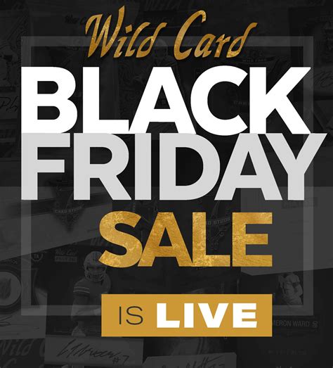 2023 Black Friday Sale – Wild Card Inside Traders