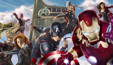 1336x768 Avengers Assemble Artwork Laptop HD ,HD 4k Wallpapers,Images ...