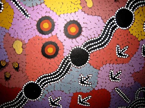 Aboriginal Art | This framed piece is/was in my office; some… | Flickr