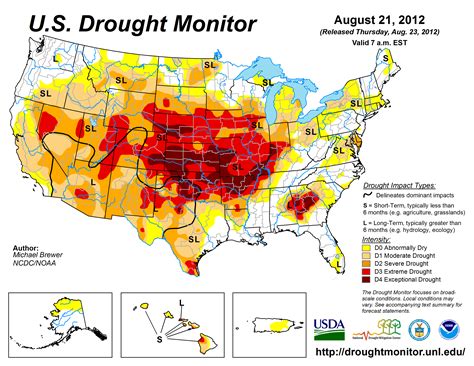 Sw Drought Map