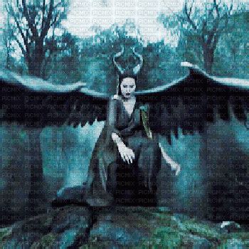 maleficent wings animated bg - GIF animé gratuit - PicMix