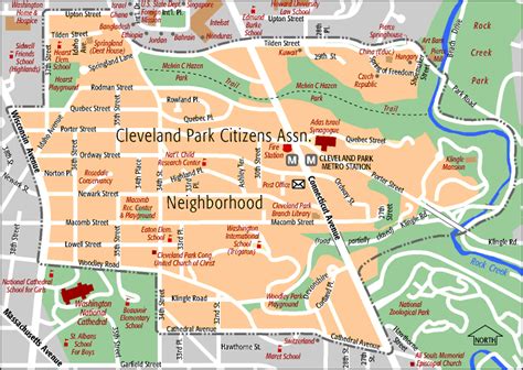 Cleveland Map Tourist Attractions - ToursMaps.com