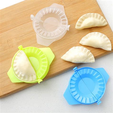 Dumpling Mould Jiaozi Maker Device Easy DIY Dumpling Mold Dumpling Wrapper Cutter Making Machine ...