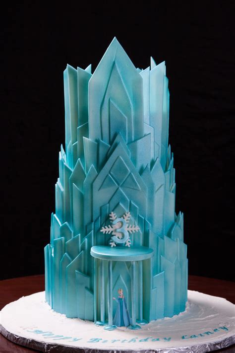 Elsa's Ice Castle - 3Rd Birthday Cake - CakeCentral.com