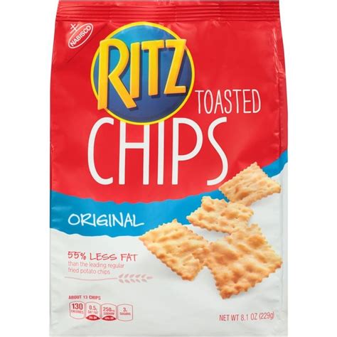 Ritz Toasted Chips, Original (8.1 oz) - Instacart