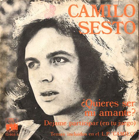 Camilo Sesto – ¿Quieres Ser Mi Amante? (1974, Vinyl) - Discogs