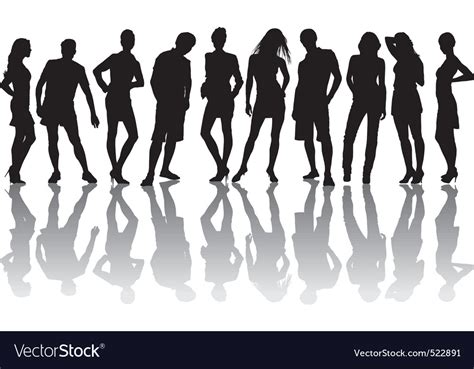 Group of friends Royalty Free Vector Image - VectorStock