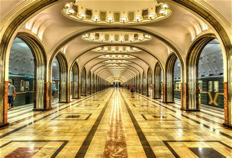 Moscow Metro Station Mayakovskaya Photograph by Nick M - Fine Art America