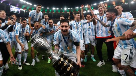 Final Copa América: La Argentina de Messi tiene su ‘Maracanazo’: gana a Brasil la final de la ...