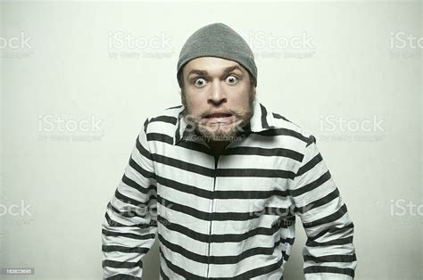 Crazy Criminal Stock Photo - Download Image Now - Bizarre, Prisoner, 20-29 Years - iStock