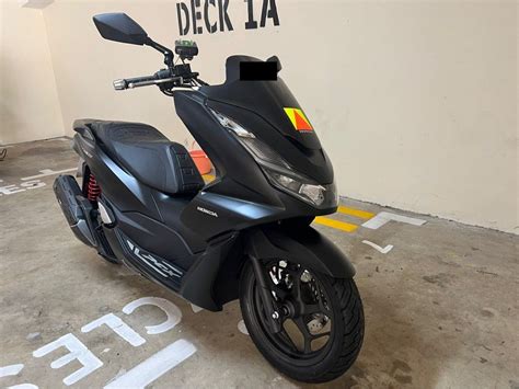 Honda PCX 160, Motorcycles, Motorcycles for Sale, Class 2B on Carousell