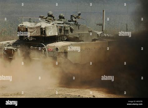 IDF Merkava tank Israel Stock Photo - Alamy