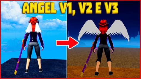 Como despertar fácil RAÇA ANGEL V1, V2 e V3 no Blox Fruits do Roblox (Sky) - YouTube